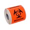 Nevs Label, Biohazard Symbol - Laminated 2-15/16" x 3" LBH-24-LAM - alternate 1